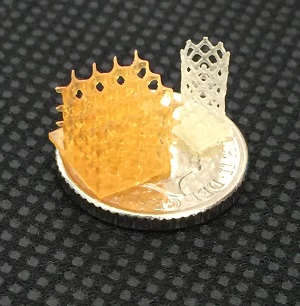 The liquid resins can be printed into 3D tissue scaffolds